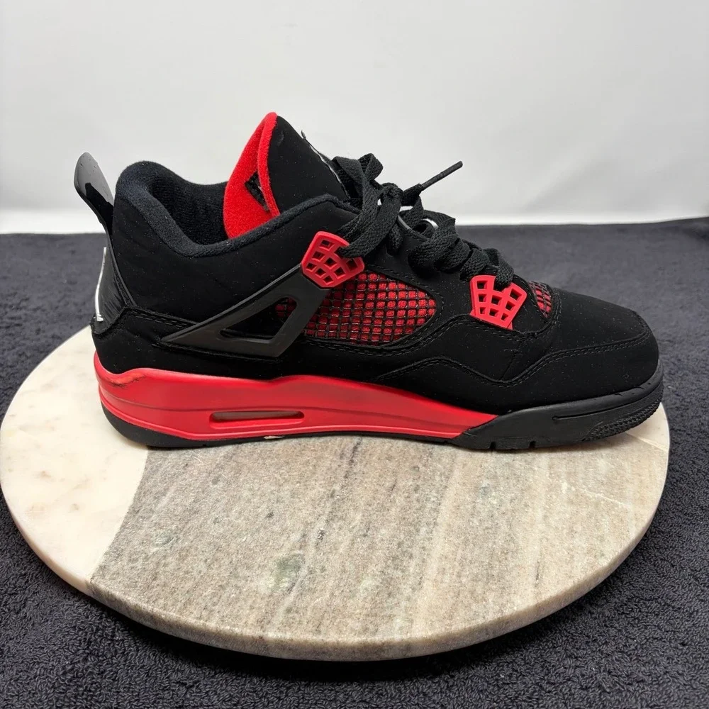 Jordan Air Jordan 4‎ Retro Red Thunder Black Crimson Mens Size 9.5 CT8527-016
